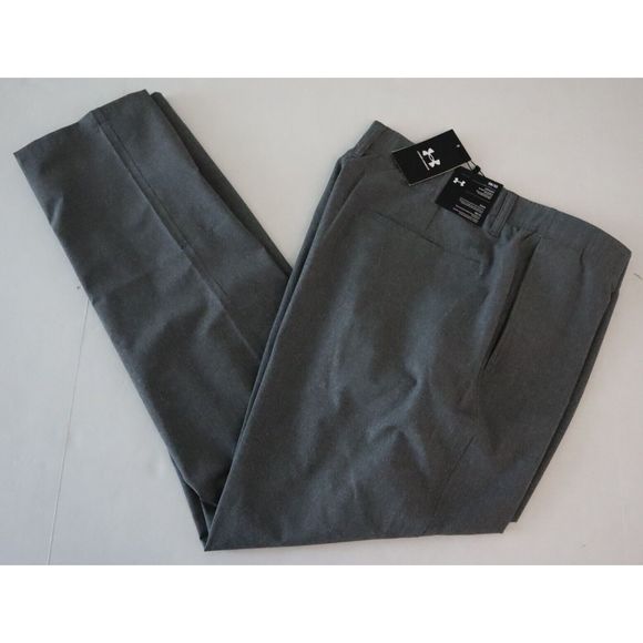 Under Armour 1377358 012 Men's Sz 38x32 Gray Straight Fit Vented Golf Pants $85 - Picture 7 of 8